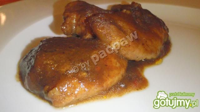 Bitki wieprzowe w sosie śliwkowym