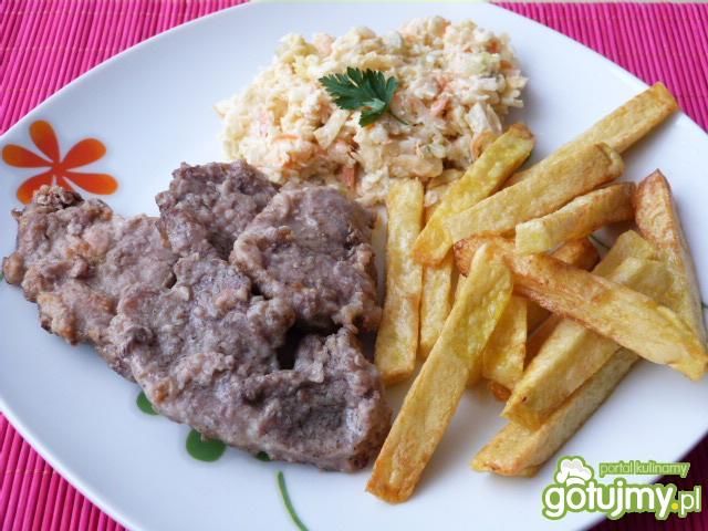 Bitki wieprzowe w sosie własnym