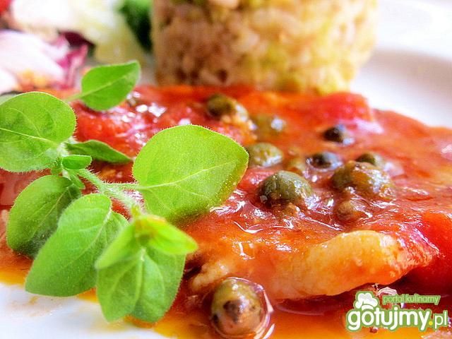 Bitki wieprzowe z kaparami i pieprzem  Bitki wieprzowe z kaparami i pieprzem