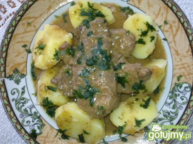 Bitki z piersi  kaczki w sosie własnym Bitki z piersi  kaczki w sosie własnym