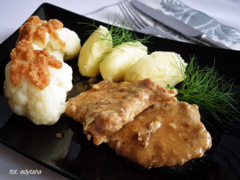 Bitki z szynki wieprzowej Bitki z szynki wieprzowej