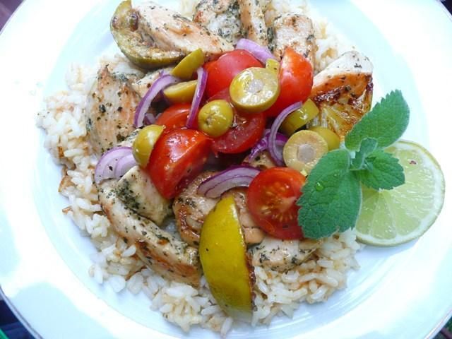 Bitwa mięty z limonką o względy kurczaka