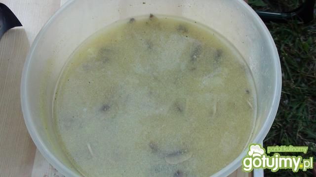 Biwakowa zupa pieczarkowa a'la Magda Biwakowa zupa pieczarkowa a'la Magda