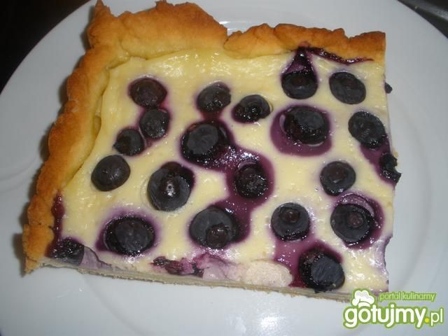 Blabaerpei-norweska tarta z jagodami