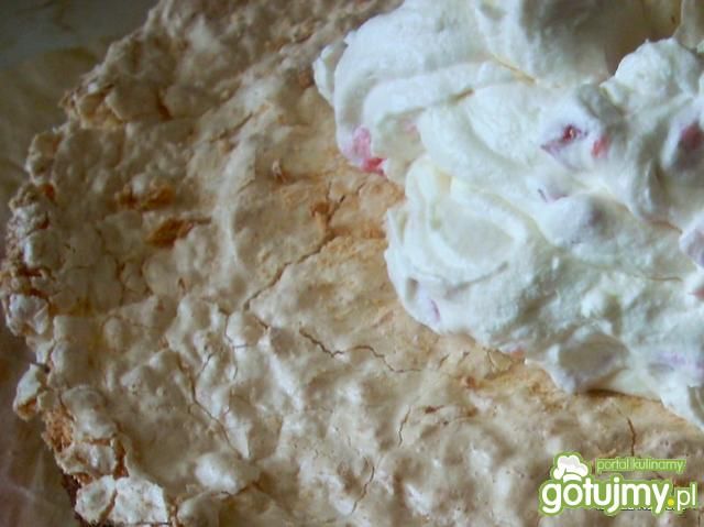 Blat bezowo - kokosowy 