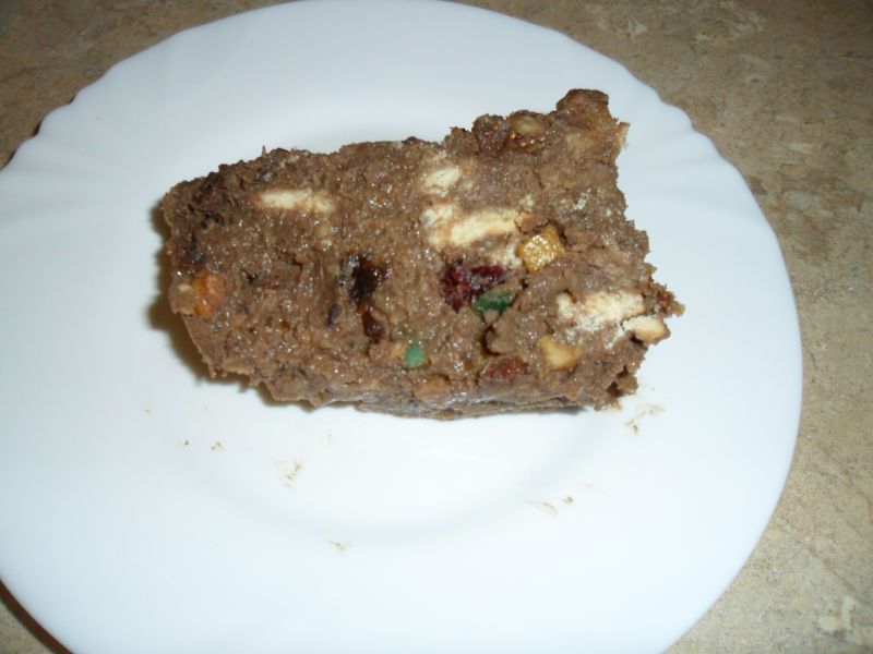 Blok czekoladowy mocno bakaliowy