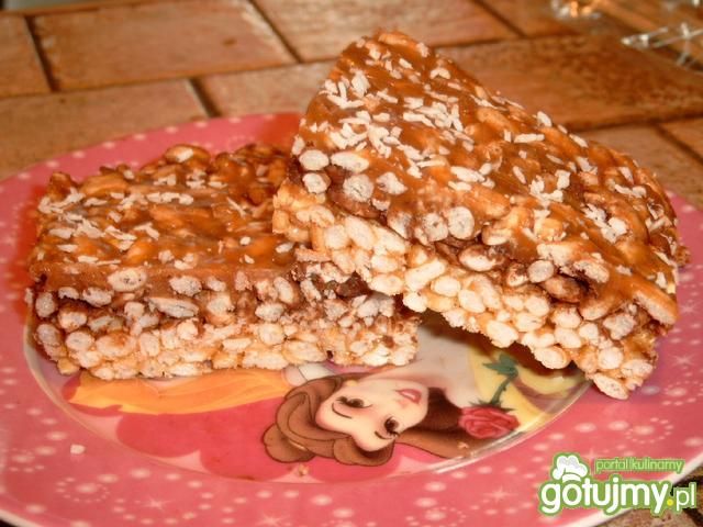 Blok karmelowo-czekoladowy  Blok karmelowo-czekoladowy