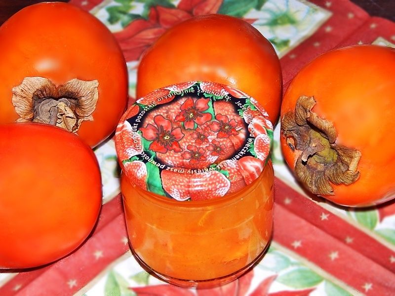 Błyskawiczna konfiturka z persymony