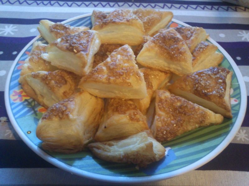 Błyskawiczne ciasteczka francuskie