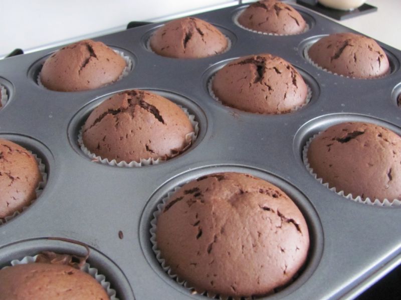 Blyskawiczne muffinki czekoladowe