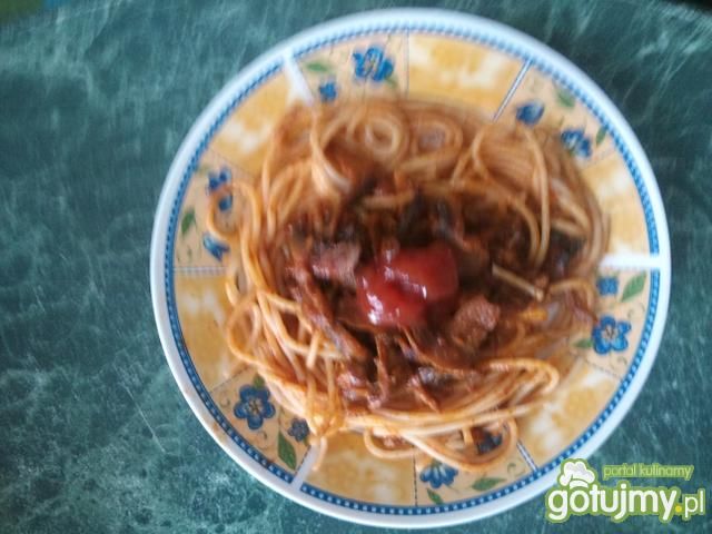 Błyskawiczne spaghetti Błyskawiczne spaghetti