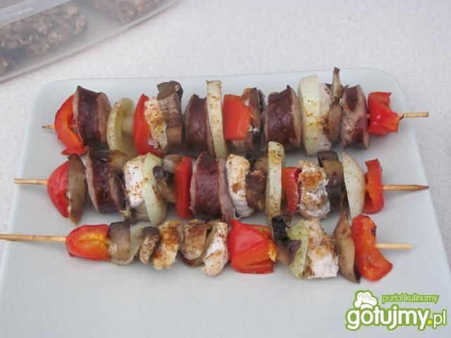 Błyskawiczne szaszłyki z piekarnika