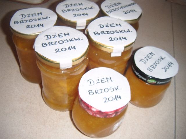 Błyskawiczny dżem z brzoskwiń Błyskawiczny dżem z brzoskwiń