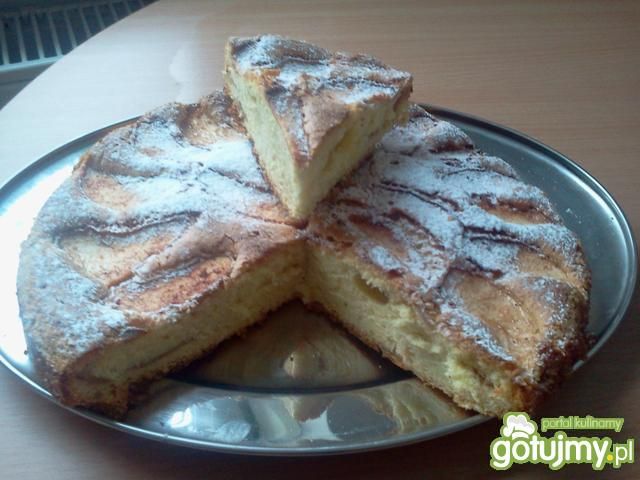 Błyskawiczny placek z owocami