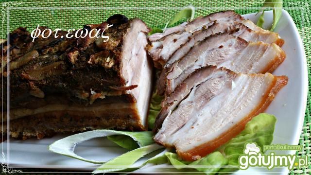 Boczek długo pieczony Boczek długo pieczony