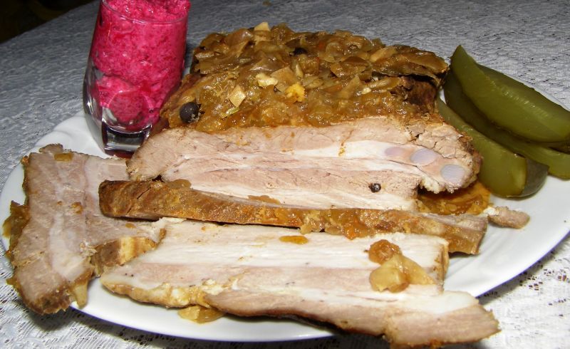 Boczek duszony do pieczywa