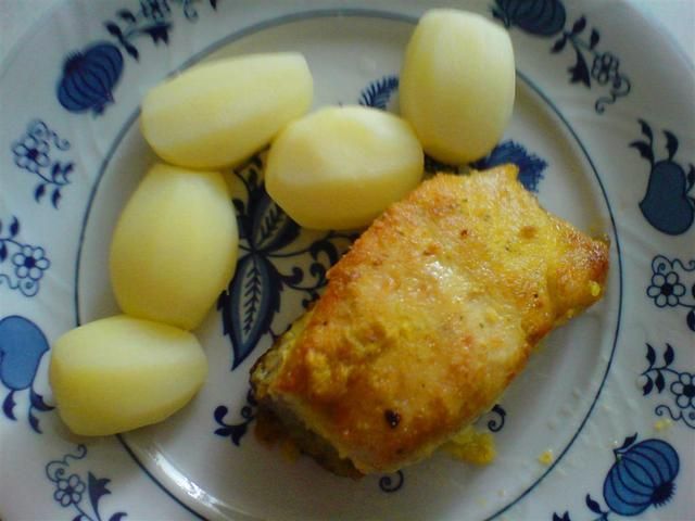 Boczek na obiad w jajecznej koszulce Boczek na obiad w jajecznej koszulce
