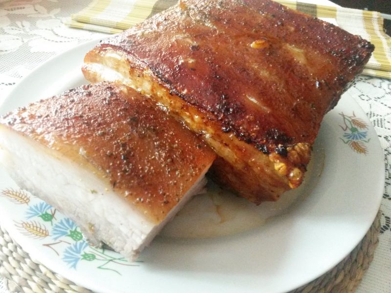 Boczek pieczony Boczek pieczony