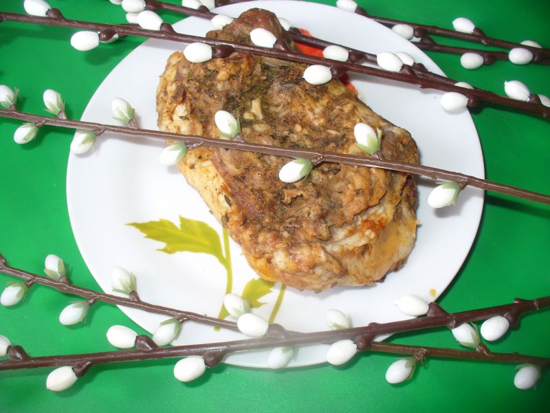 Boczek  pieczony Boczek  pieczony