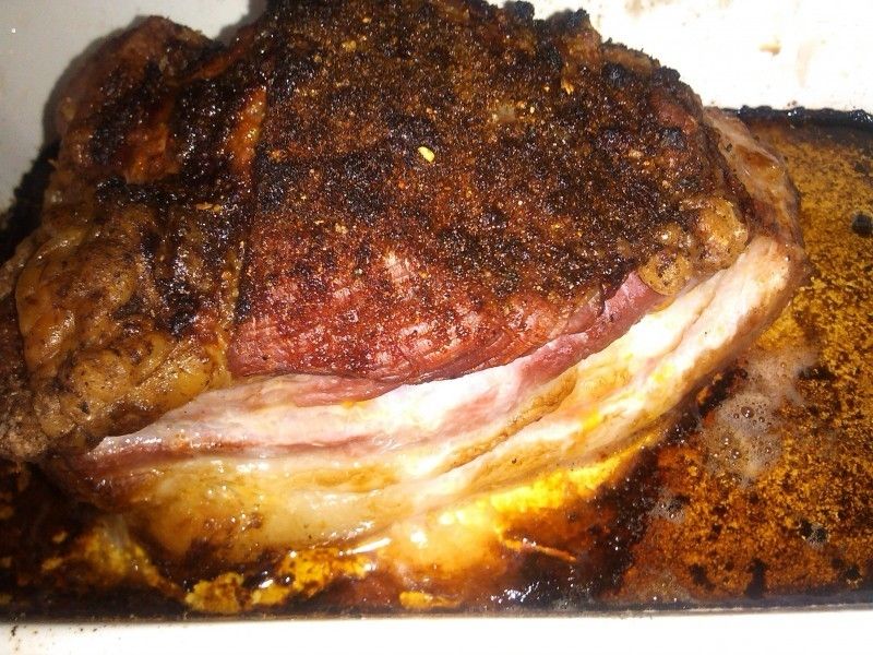 Boczek pieczony w piekarniku