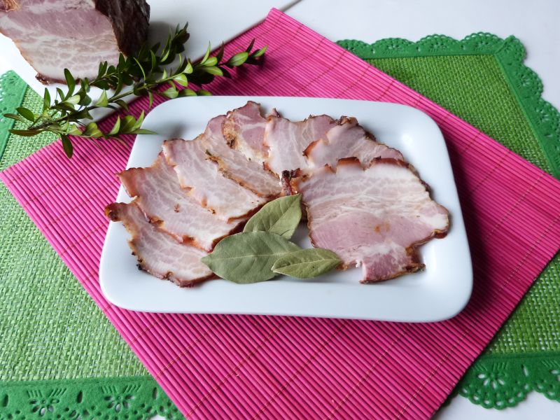 Boczek pieczony w przyprawach Boczek pieczony w przyprawach