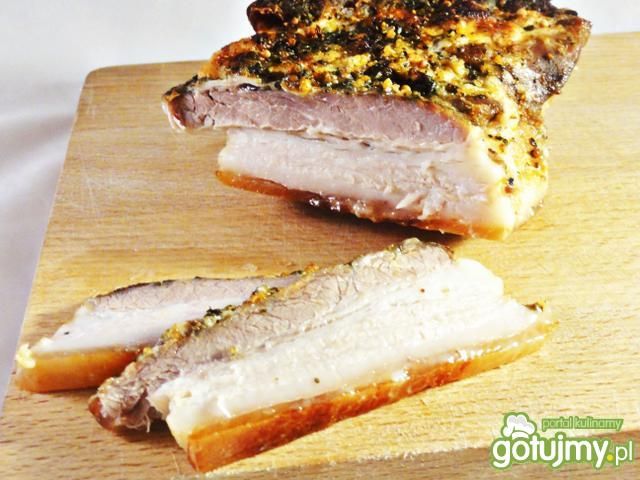 Boczek pieczony wg Ilony Boczek pieczony wg Ilony