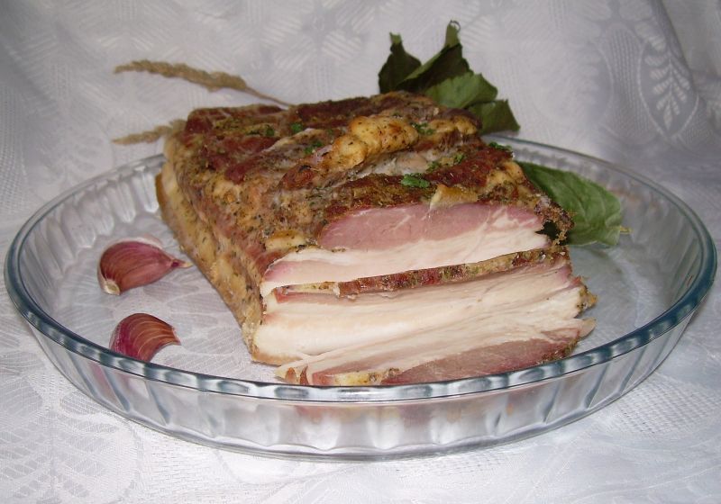 Boczek pieczony (z przyprawą do karkówki)