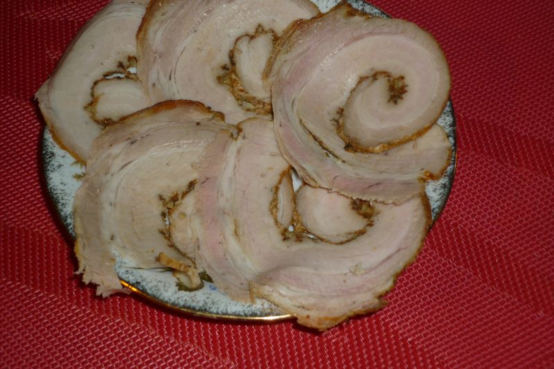 Boczek rolowany na ostro