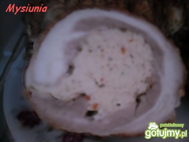 Boczek z piersią kurczaka