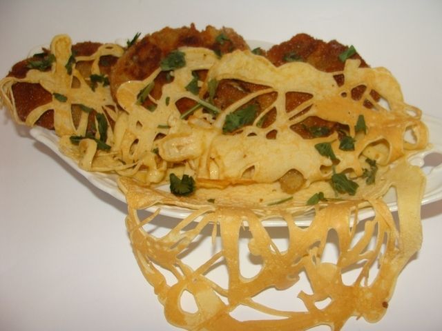 Boczniaki w koszulkach z ażurku Boczniaki w koszulkach z ażurku