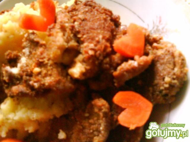 Boczniaki w orzechowej panierce