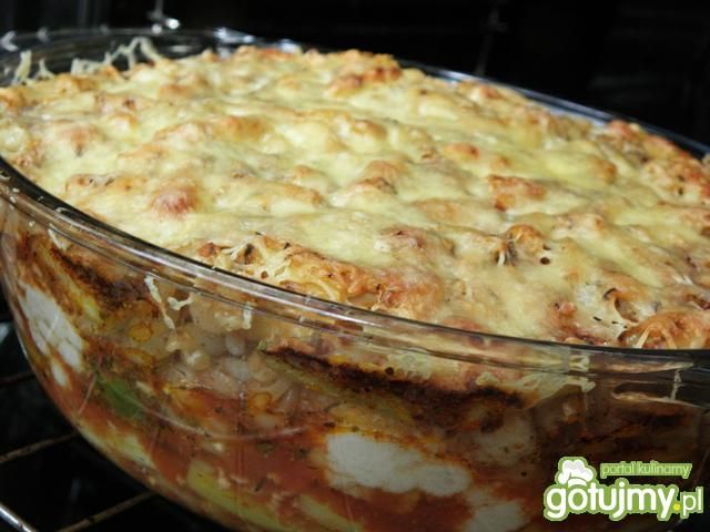Bolońska-jarska zapiekanka