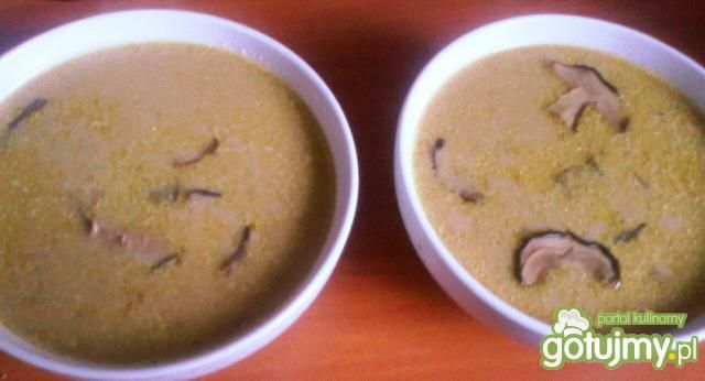 Borowikowa z kartoflaną wkładką