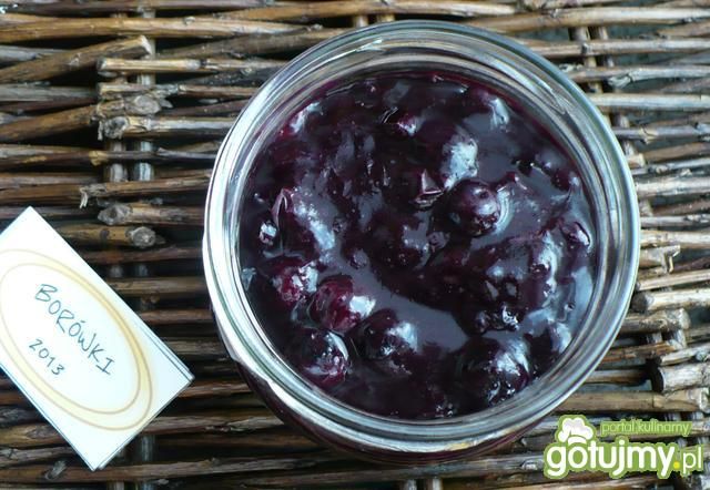 Borówki z amaretto bez cukru