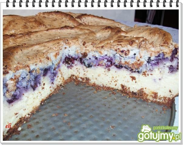 Borówkowy sernik Eli