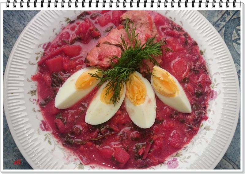 Botwinka Eli z jajkiem