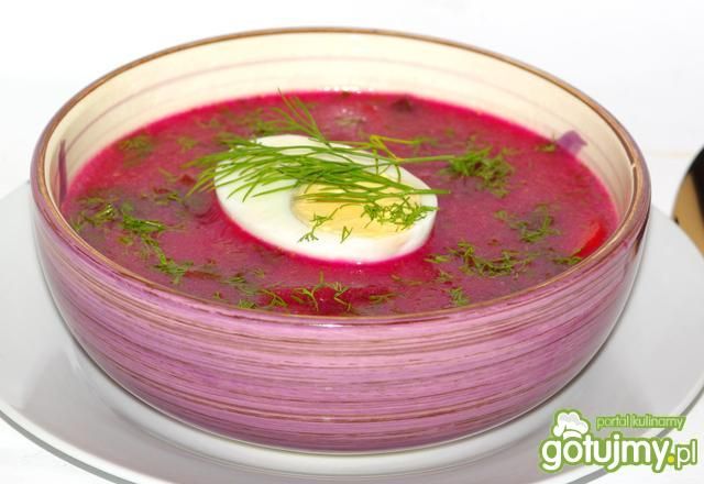 Botwinka ze śmietaną Botwinka ze śmietaną