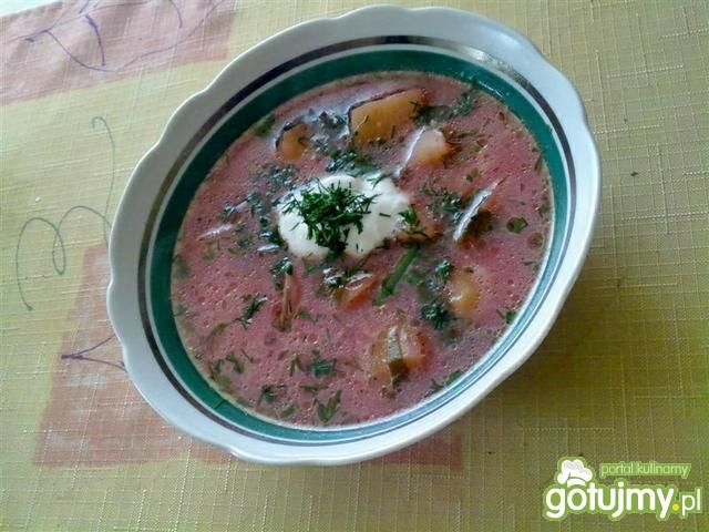 Botwinka ze śmietanką