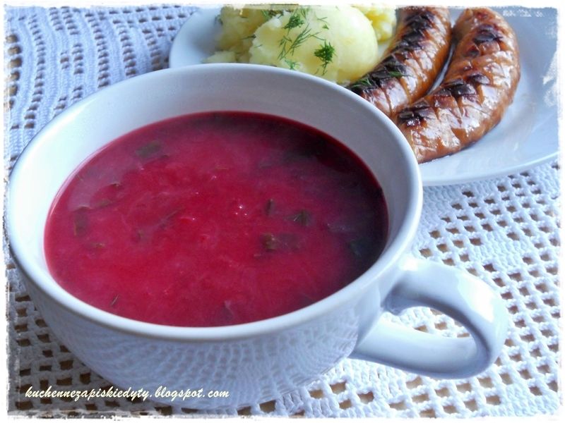 Botwinkowy barszczyk