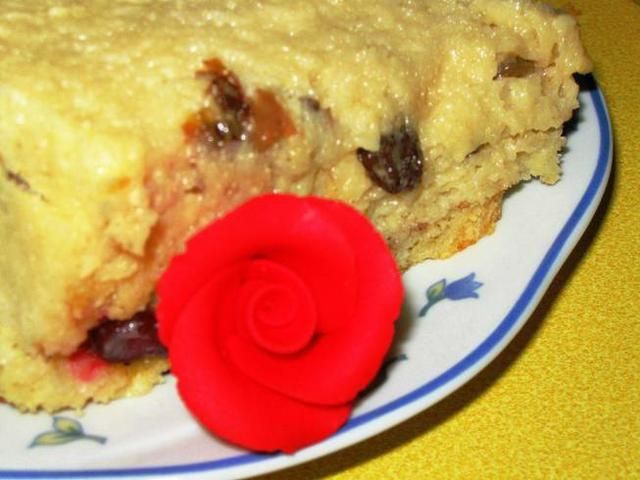 Bread and butter pudding