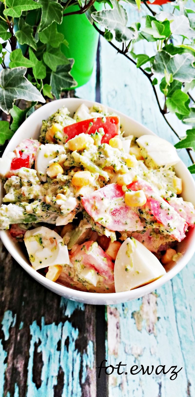 Brokułowa sałatka Brokułowa sałatka