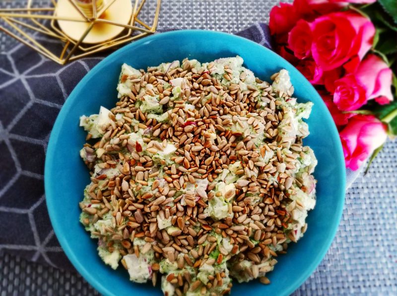 Brokułowa ze słonecznikiem 