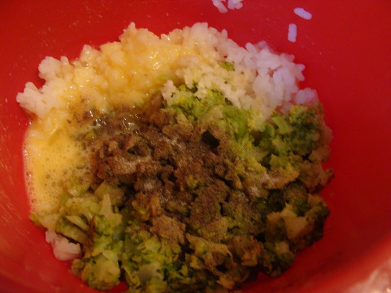 Brokułowo ryżowe kotleciki