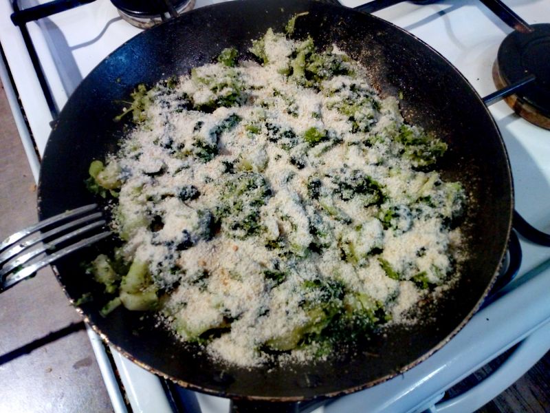 Brokuły z serem