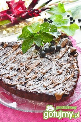 Brownie fasolowo-porzeczkowe Brownie fasolowo-porzeczkowe