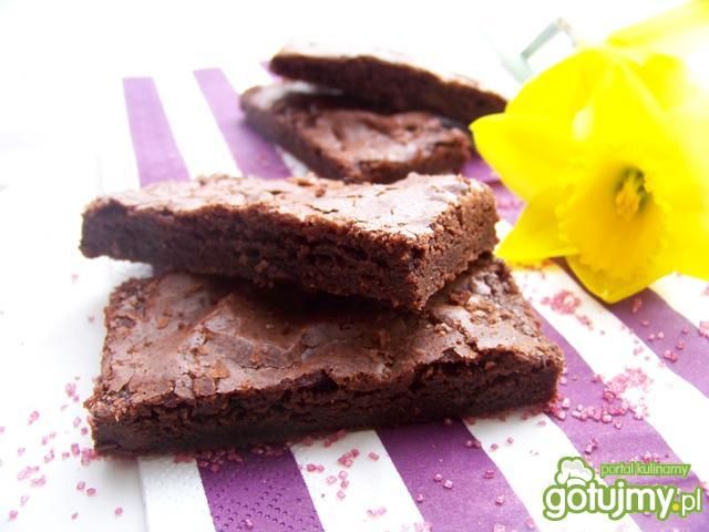 Brownie mocno czekoladowe Brownie mocno czekoladowe