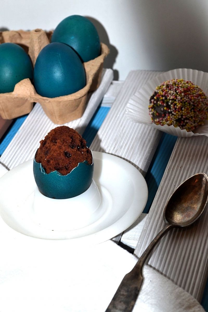 Brownie w jajkach Brownie w jajkach