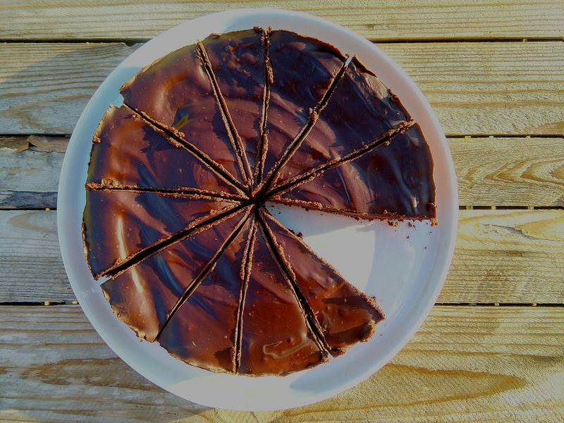 Brownie z czekoladowym ganache Brownie z czekoladowym ganache