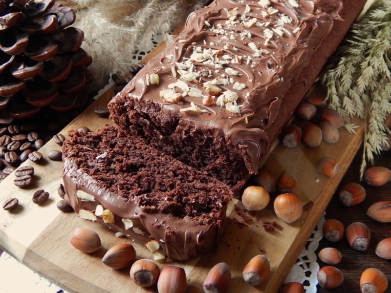 Brownie z orzechami laskowymi Brownie z orzechami laskowymi