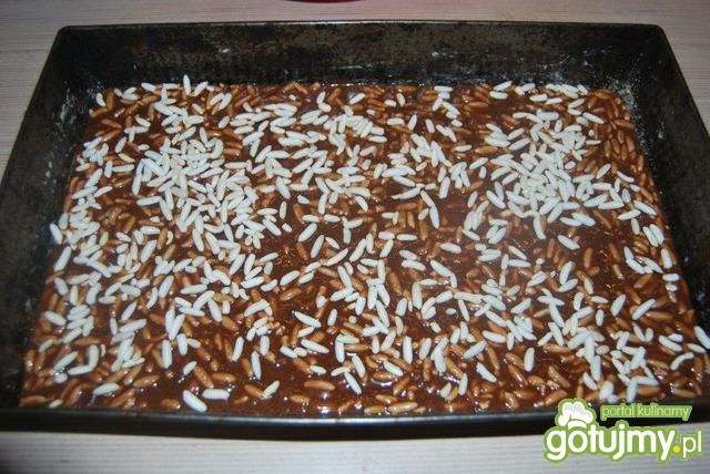 Brownie z preparowanym ryżem